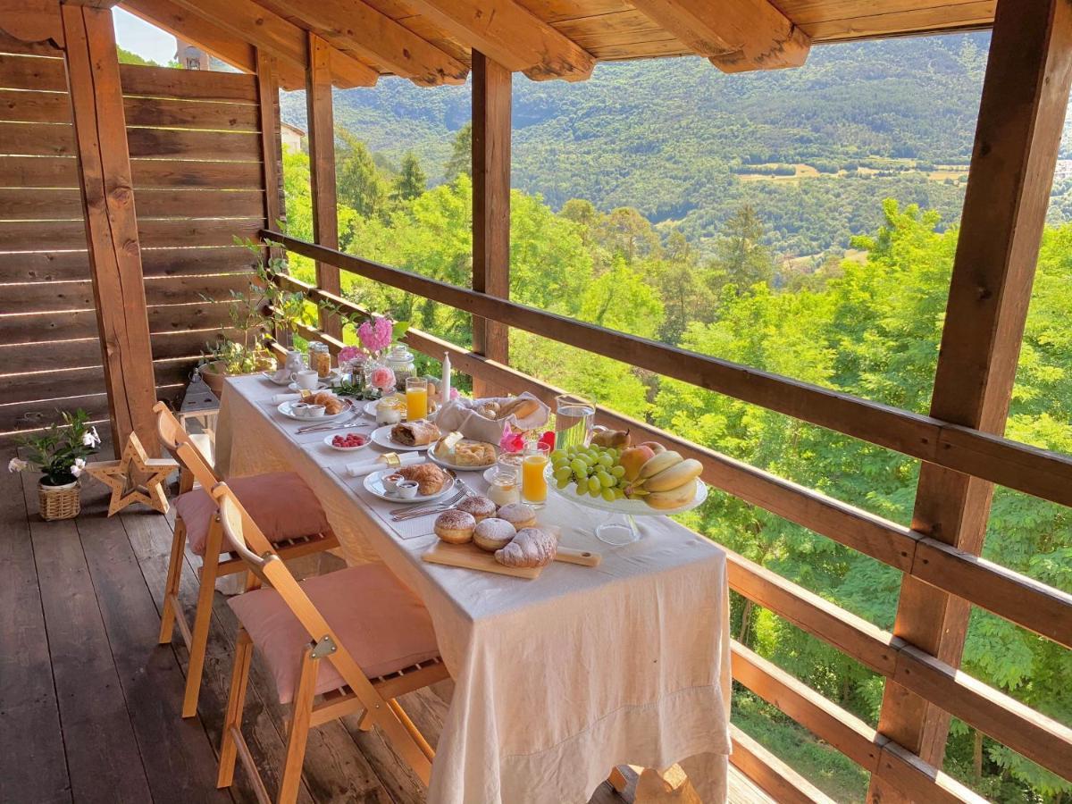 Maso Azzurro Bed and Breakfast Stenico Exterior foto