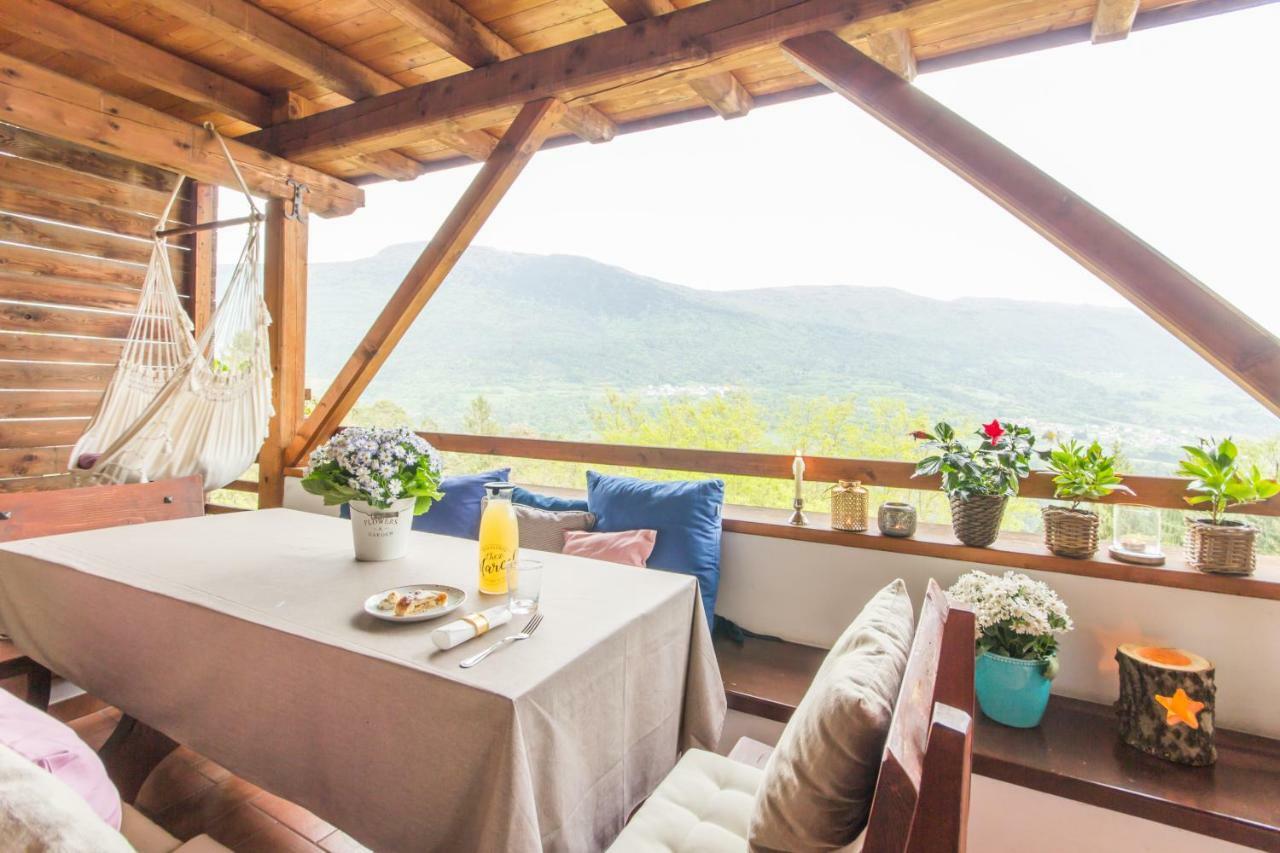 Maso Azzurro Bed and Breakfast Stenico Exterior foto